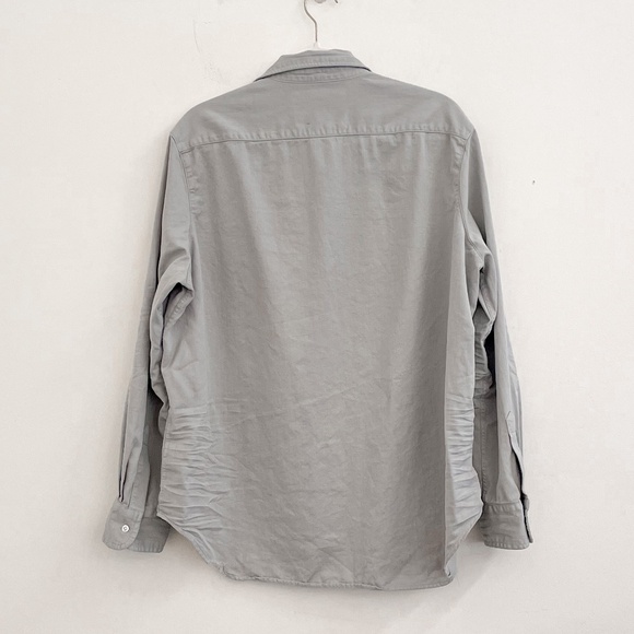 Frank & Eileen Eileen Famous Denim Shirt Green L - Picture 6 of 10